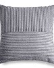poduszki plecione Cord Slim szara poduszka dekoracyjna 45x45