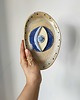 deski do krojenia i tace Patera ceramiczna z motywem oka