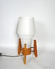 lampy stołowe Czechosłowacka lampa Drevo-Humpolec, lata 70