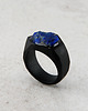 pierścionek z żywicy Pierścionek z lapis lazuli