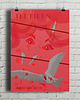 plakaty Ptaki - Hitchcock - plakat fine art