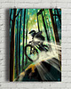 plakaty Forest biker  - plakat rowerowy