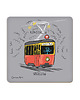 podkładki do kuchni Podkładka pod kubek Wrocław Tramwaj Konstal N "Gustaw"