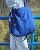 torby na ramię Lazy bag Pocket  torba granatowa bawełniana eco