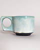 filiżanki Porcelanowa Filiżanka Espresso Larimar Turkus
