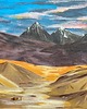 obrazy Atacama I by Magda Kubiak akryl na płótnie 50x70