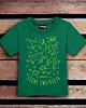 t-shirty dla chłopców Koszulka dziecięca LEŚNE ZWIERZĘTA zielona 3-4 lata