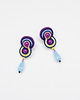 kolczyki soutache Kolorowe kolczyki na lato - sutasz