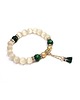 bransoletki z kamieni naturalnych Champagne & emerald /12-09-21/