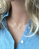 złote naszyjniki Naszyjnik z GWIAZDKĄ  star necklace
