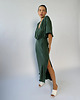 sukienki midi damskie Sukienka Power emerald