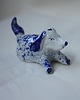 figurki i rzeźby Figurka piesek kundelek. Ceramiczny piesek