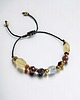 bransoletki z kamieni naturalnych LEW - zodiac collection - NEW gold.