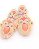 kolczyki soutache Wiosna w pastelowych kolorach 4