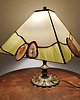 lampy stołowe Lampa witrażowa