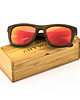 okulary damskie ANYWAVES Coconuts (brown/red mirror)