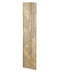 Ozdoby na ścianę Panel frezowany - Birgu - 60x275 cm