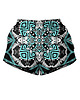 szorty damskie Shorty Spodenki Damskie DR.CROW Mint Baroque