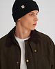 czapki i kapelusze męskie Czapka zimowa z bawełny organicznej czarna