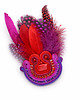 broszki Barwna broszka soutache z piórami