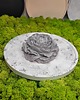 deski do krojenia i tace Podstawka okrągła z  gipsu.  Średnica 16 cm.