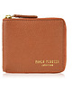 portfele damskie Portfel damski skórzany mały koniakowy poziomy z ochroną RFID KV-04-CG