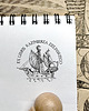 stemple GALEON -  personalizowany stempel Ex Libris