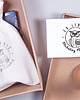 stemple Stempel Ex Libris w zestawie na prezent, sowa
