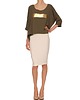 bluzki kimonowe damskie Bluzka khaki YY500087_RAL6007-1021