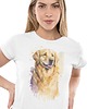 t-shirt damskie Koszulka Golden Retriever pies rasy psów prezent