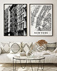 plakaty Zestaw plakatów - Nowy Jork v2