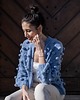 swetry damskie  Sweter z kaszmirem PEPPINA BLUE