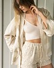 szorty damskie Tori shorts natural beige