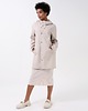 płaszcze damskie VANNSKJOLD płaszcz przeciwdeszczowy ELEGANCE light beige