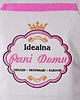 fartuchy kuchenne Fartuch Kuchenny bawełniany beżowy haftowany Idealna Pani domu EXTRA PREZENT