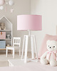 lampy stołowe Duża lampa stołowa do pokoju dziecka THOR KIDS z pastelowym abażurem