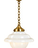 lampy wiszące Lampa wisząca Modern Mid-Century, lata 40