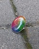 pierścionki - różne Barwnik - pierścionek regulowany