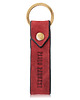 breloki CZERWONY MOCNY BRELOCZEK DO KLUCZY PASEK VINTAGE PAOLO PERUZZI T-87-HRD