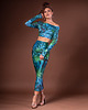 bluzki z długim rękawem damskie Julietta - bluzka mini Tropical