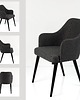 krzesła Producent Krzesło Tapicerowane EMRA WOOD  DELUXE KR-9