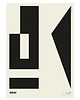 plakaty Plakat abstrakcyjny, abstrakcja, geometria, typografia - Okay,Ok