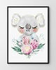 obrazy i plakaty do pokoju dziecięcego Miś Koala - plakat
