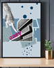 grafiki i ilustracje Plakat do salonu Modern Architekture With Hand