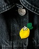 przypinki Przypinka  z cytryną