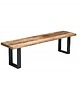 ławki Ławka ławeczka siedzisko Crafted drewno mango 170cm