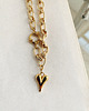 naszyjniki - inne Naszyjnik Heart Chain