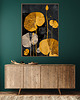 plakaty Liście lotusu - Plakat, druk - Chiński Orient, Harmonia Zen, Wabi Sabi #108