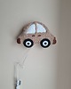lampy do pokoju dziecka Lampka nocna na ścianę -Autko retro bouncle LED