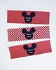 akcesoria dziecięce - różne Etykietki na butelki MYSZKA MICKEY 3 szt